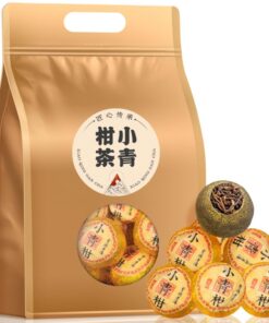 Xinhui Kleine Grüne Mandarine Pu 'er Reifer Tee, Palast Mandarine Pu' er Tee 250g Dauerhaftes Teearoma 8,82oz
