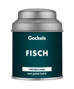 Fisch Gewürz mit Salbei, Cranberry & Rosa Beeren – Aromatische Gewürzmischung für Fisch, Meeresfrüchte, Grillgerichte, Gemüse, Salate & Dips – Mit Meersalz – Fruchtig-würziger Geschmack