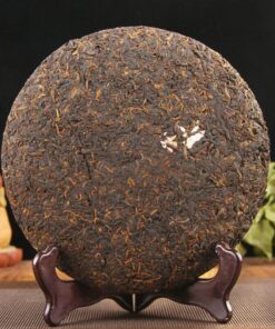 Menghai Big Tree Pu'er Tea Cake 380g Chinesischer gekochter Pu-erh Schwarztee Geschenktee