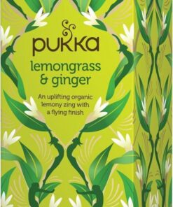 Pukka Herbs – Zitronengrass & Ingwer, 20 Beutel, 6 Packungen