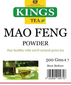 KINGS TEA, GRÜNER TEE, MAO FENG, KLEINES BLATT 500 GMS