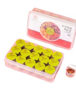 Premium Healthy Tea 360g (12g * 30 Dosen/Karton) / 12,69oz Rose, Goji Etc. Kombination Chinesischer Kräutertee Bequem für Reisen