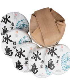 Yunnan Mengku Island Fünf Dörfer Puerh Roher Tee, Frühlingstee (100g * 5) Erleben Sie Fünf Einzigartige Geschmacksrichtungen