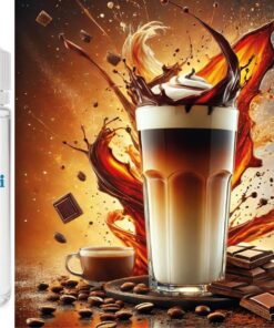 Latte Macchiato - Schokolade Aroma Konzentrat - Vegan - Sasami - 100ml