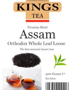 KINGS TEA ASSAM ORTHODOX GANZES BLATT TEE VERLIEREN 500 Gms