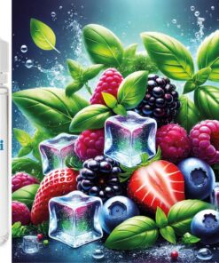 Berry Basil Bliss - Waldfrucht Basilikum Ice Aroma Konzentrat - Vegan - Sasami - 100ml