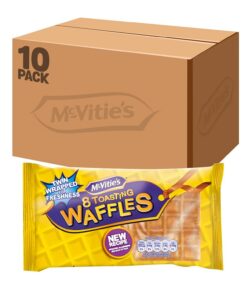 McVitie's Toast-Waffeln, 10 Packungen mit 8 Waffeln