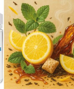 Royal Brew - Schwarzer Tee Minze Zitrone Aroma Konzentrat - Vegan - Sasami - 10ml