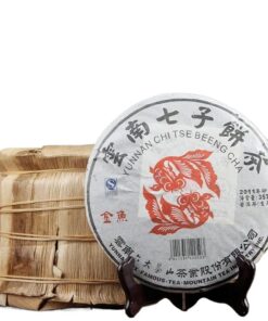 Alter Teekuchen Aus Pu 'er Rohtee Zum Sammeln Im Dashan Teeberg Mit Gealtertem Charme Und Duft 357g