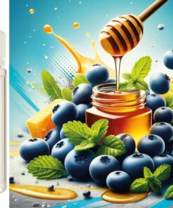 Puzzy - Heidelbeere-Honig-Minze Aroma Konzentrat - Vegan - Sasami - 100ml