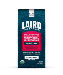 Laird Superfood Dunkel gerösteter gemahlener Pilzkaffee