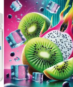 Frozen Kiwi Dragonfruit - Kiwi Drachenfrucht Ice Aroma Konzentrat - Vegan - Sasami - 100ml