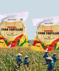 Tortilla 2x500g 2x25 Stück mit Nixtamal vegan, gentechnikfrei, glutenfrei