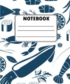 Seafood Theme Notebook: Gift For Seafood Lovers