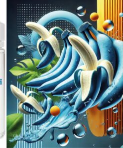 Blaue Java Banane - Eiscreme-Banane Aroma Konzentrat - Vegan - Sasami - 100ml