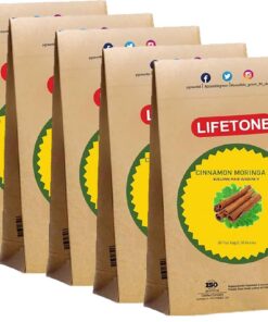 Moringa Zimttee | Immunitätsaufbauender Tee | Köstlicher Detox Kräutertee (100 Teebeutel)