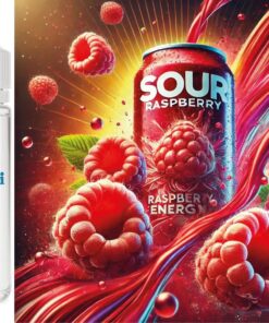 Energy Drink Sour Raspberry Aroma Konzentrat - Vegan - Sasami - 100ml