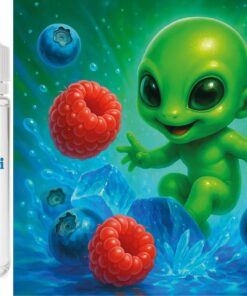 Green Alien - Himbeere Heidelbeere Curacao Aroma Konzentrat - Vegan - Sasami - 100ml