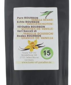 Bourbon Vanilleschoten (15 Stk. - 10-11cm) Top Gourmet Qualität - Grade A 100% natural aus Madagaskar