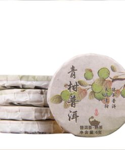 Erste Klasse Yunnan Xinhui Mandarinenschale Pu-Erh Reifer Tee, 500g Kleine Teekuchen mit Mandarinencharme