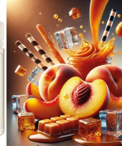 Peachy Caramel Twist - Pfirsich Karamell Ice Aroma Konzentrat - Vegan - Sasami - 10ml