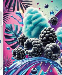 Blue Raspberry Razz Cotton Candy - Zuckerwatte blaue Himbeere Aroma Konzentrat - Vegan - Sasami - 100ml