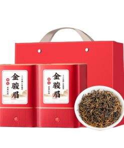 Wuyishan Origin Premium Jinjunmei Schwarztee Doppelkannen-Set (250g * 2) - Klassischer Loser Schwarztee