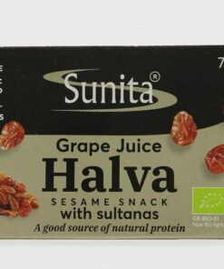 Sunita Organic Grape Juice & Sultana Halva - 100 g
