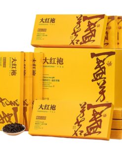 Premium Dahongpao Tee -Großes Rotes Gewand Oolong Tee- Chinesischer Tee Geschenk- Einzeln Verpackte Teebeutel (500g (50g * 10 Schachteln))