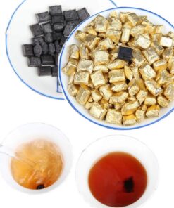 Chinesischer Pu'er Tee Reifer Puer-Tee Schwarzer Tee Tieftemperatur-Instant-Tee-Creme Gekochter Tee Alte Bäume Pu Erh Tee (50)