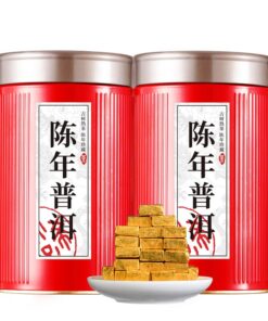 Gealterter Puerh Schwarztee Kleiner Goldener Ziegelstein, Reifer Tee, Tuocha Uralter Baumtee 250g
