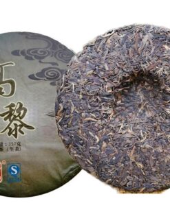 Bio Gealterter Alter Tee Kuchen 357g Gaoligong Mountain Pu'er Tee Grüner Tee