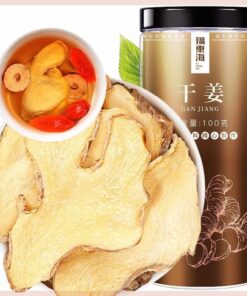 Natürlicher chinesischer Kräutertee Getrocknete Ingwer 100g / 3,52oz Schwefelfrei, Ohne Zusatzstoffe