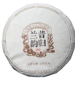 Yunnan Pu 'er Roher Tee, Xigui Orchidee Charm Qizi Kuchentee 357g Pre-Chingming Frühlingstee