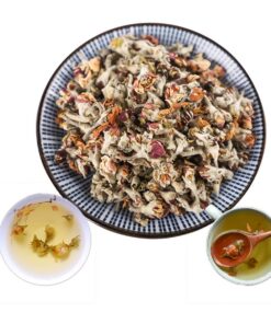 Blüten-Kräutertee Chinesischer neuer Blütentee Apfelblüte mit Rosentee Bio (100g)