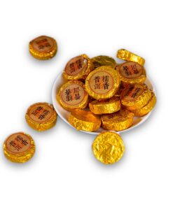 Yunnan Gealterter Pu'er-Reifetee, SchwarzerTee 500g Klebriger Duft Kleiner TuoTee 17,64oz EinzigartigerTee Charme