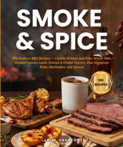 SMOKE & SPICE: 100 Modern BBQ Recipes — Classic Brisket and Ribs, Whole Fish, Mediterranean Lamb, Korean & Global Flavors, Plus Signature Rubs, Marinades, and Sauces (The Everyday Kitchen)