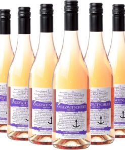 Weinmanufaktur von Oven Angezwitschert Rosé 2024, Feuchtfröhlich Edition, 11,5% vol., Rheinhessen (6 x 0.75l, 4500, milliliter)
