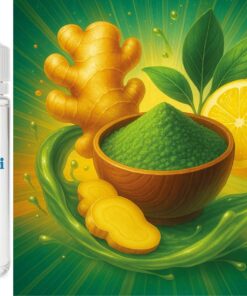 Zesty Harmony - Ingwer-Zitrone-Matcha Aroma Konzentrat - Vegan - Sasami - 10ml