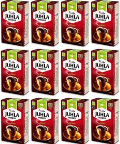 Paulig Juhla Mokka Luomufine ground Kaffee 12 Pack of 400g