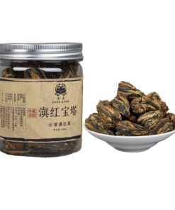 Klassischer Yunnan Dian Hong Pagoda Tee 60g - Kung Fu Schwarztee-Goldener Knospen Tee Für Das Tägliche Getränk