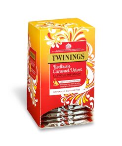 Twinings Redbush Caramel Velvet Infusion Loose Leaf Pyramid Tea Bags 4 Boxen mit 15 einzeln verpackten Teebeuteln, 60 Stück insgesamt.