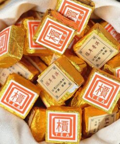 Ziegelstein Shu Puer Pu-erh reifer Tee 2003 Yunnan "Jia" Wort Mini Tee Gealterter Pu'er Ziegel (20g)