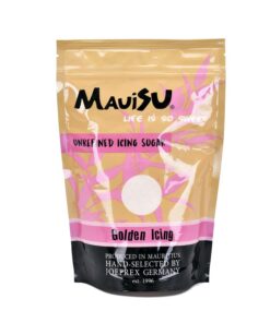 MauiSu - Puderzucker Golden Icing - unraffinierter goldener Puderzucker 500g