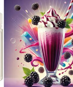 Milchshake Brombeere Milkshake Aroma Konzentrat - Vegan - Sasami - 10ml