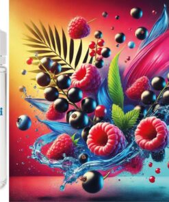 Deep Blue Raspberry Delight - Himbeere, Johannisbeere, Curacao Aroma Konzentrat - Vegan - Sasami - 100ml