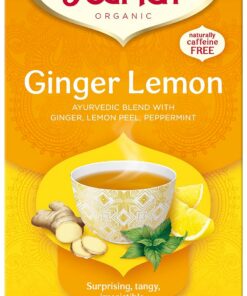 Yogi Tea Organic Ancient Herbal Formula Ginger Lemon Tea - 17 bags