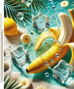 Banana Ice - Banane ice Aroma Konzentrat - Vegan - Sasami - 100ml