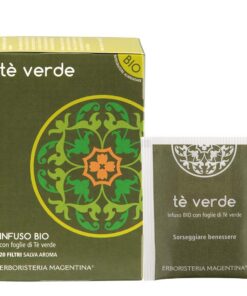 Erboristeria Magentina Tisane Bio Tè Verde 20 Filtri
