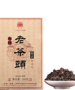 Pu'er Reifer Tee Alter Banzhang Bulang (Laochatou) Alter Baumtee 500g/17.64oz - Reiner Menghai-Geschmack